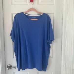 NWT Talbots blue tee size 3X